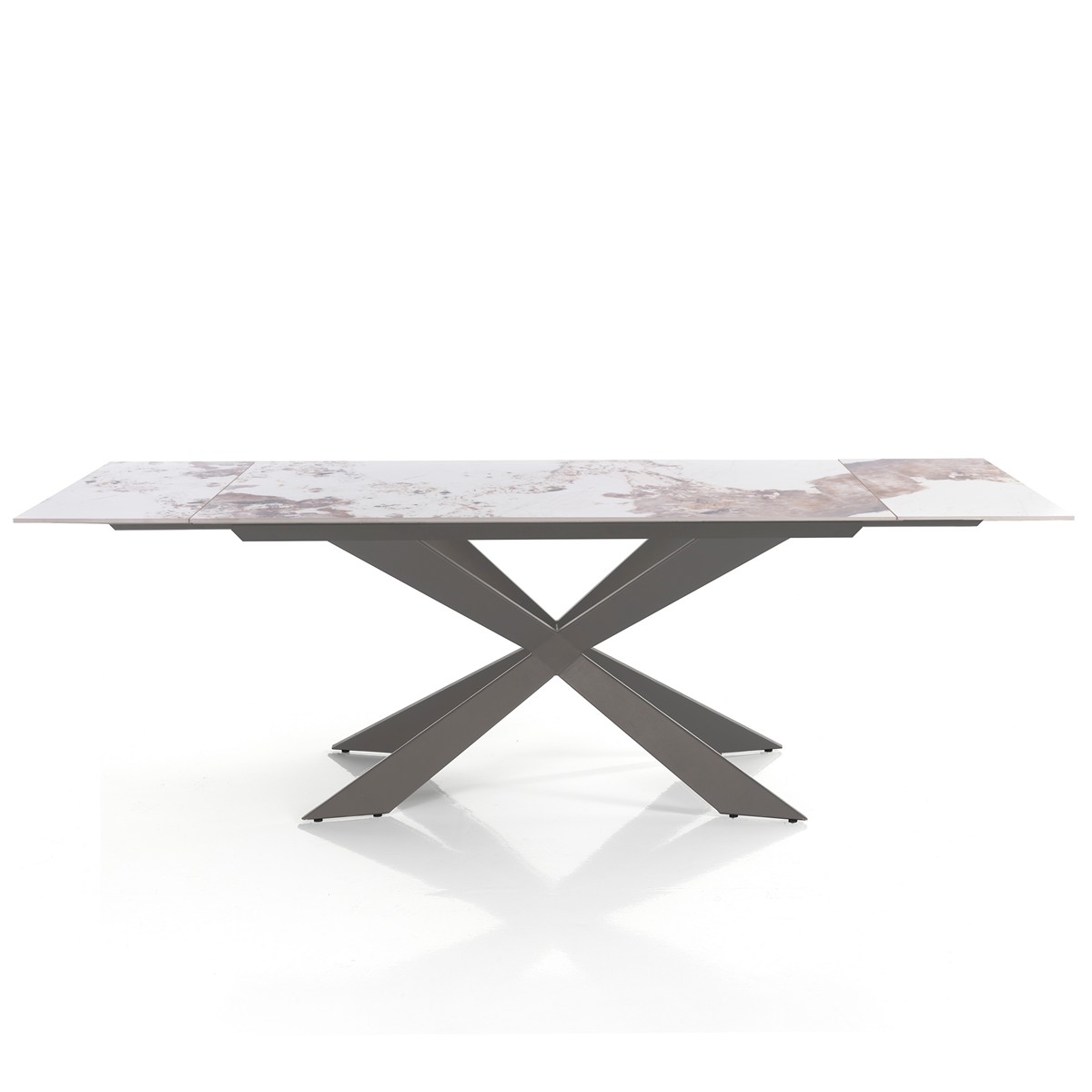 Tavolo JIM 160 - Marmo Onice lucido - immagine 4
