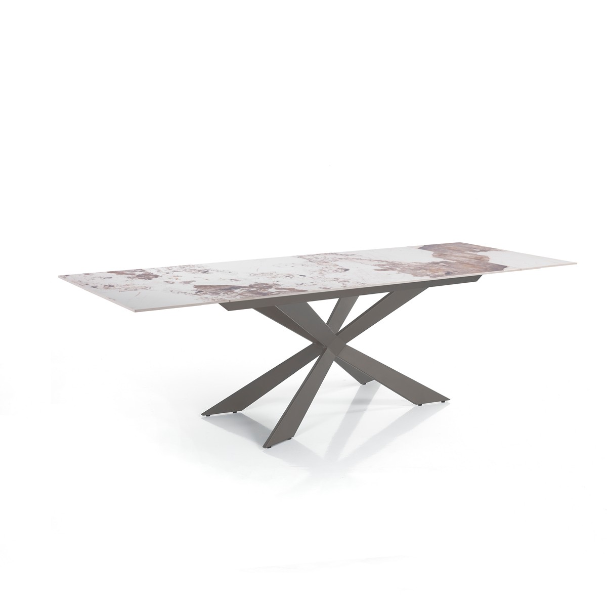 Tavolo JIM 120 - Marmo Onice lucido - immagine 2
