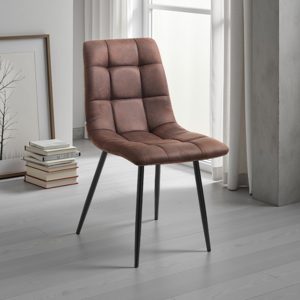 Sedia DAISY OLD - Marrone Invecchiato