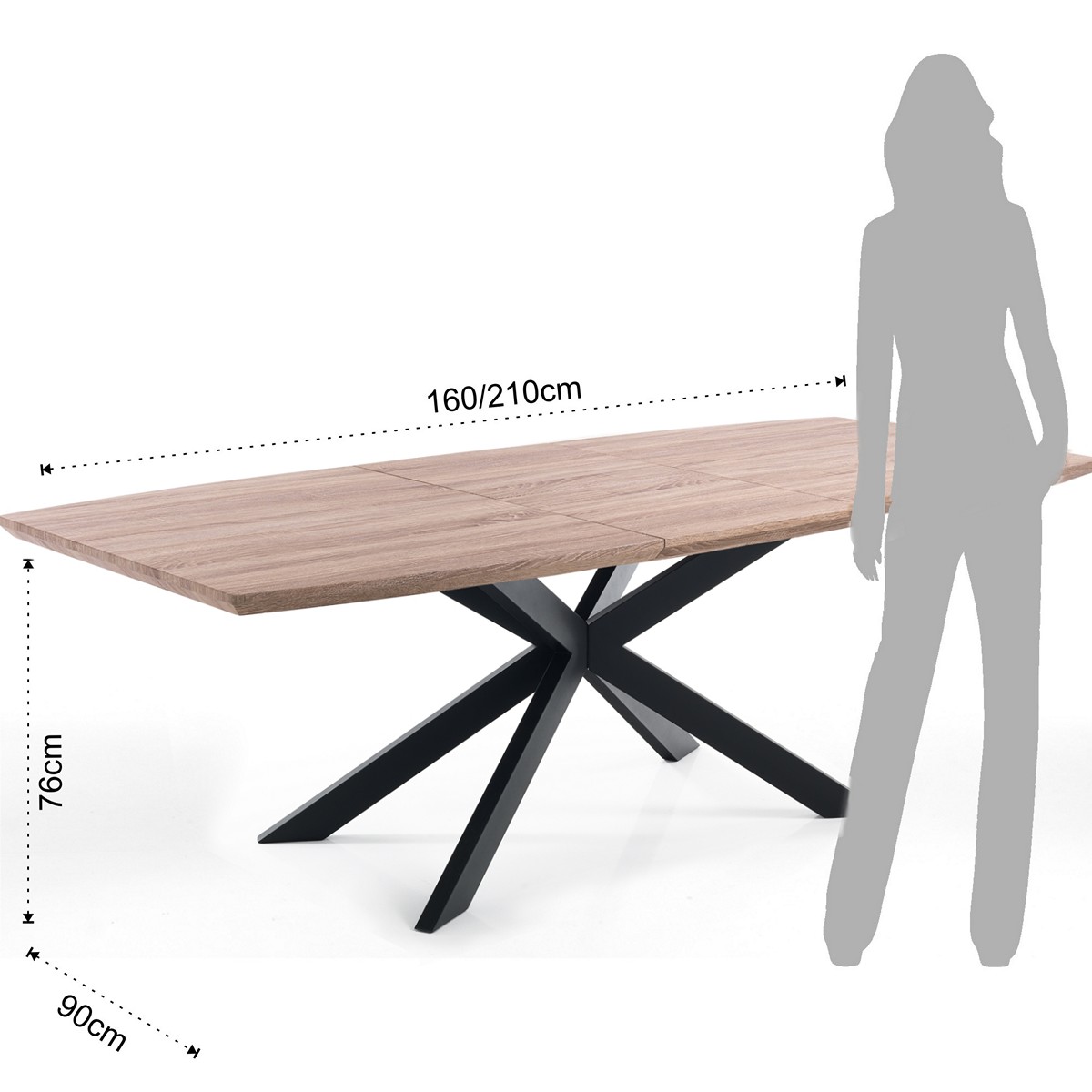 Tavolo GREG - Finitura Rovere - immagine 5