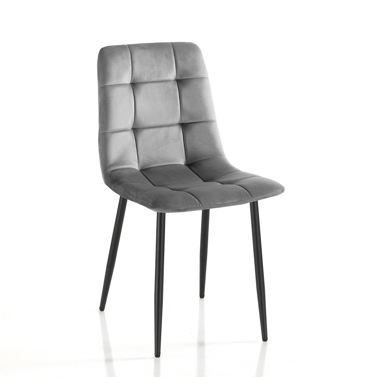 Sedia DENNIS - Grigio - immagine 2
