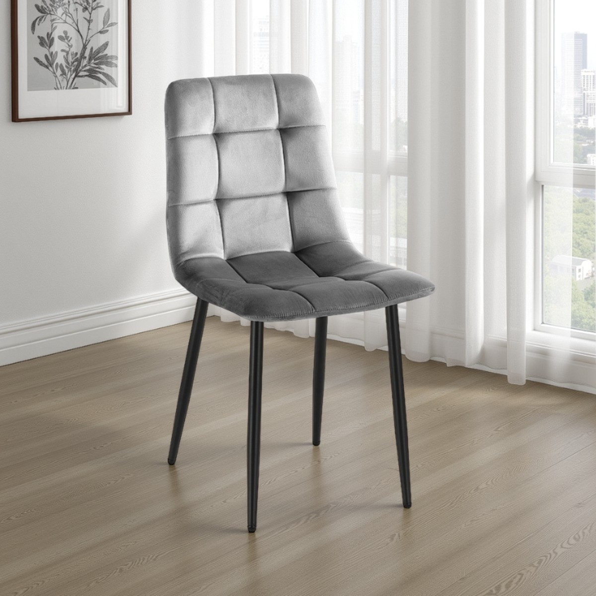 Sedia DENNIS - Grigio
