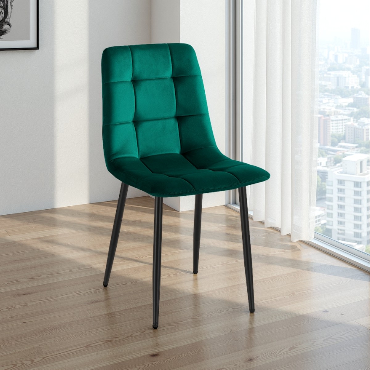 Sedia DENNIS - Verde Scuro