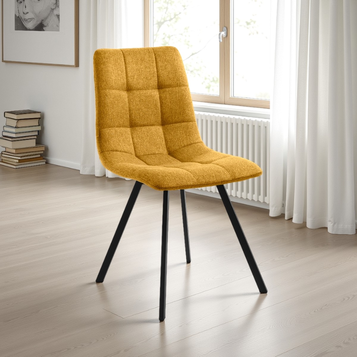 Sedia HENRY - Giallo Senape