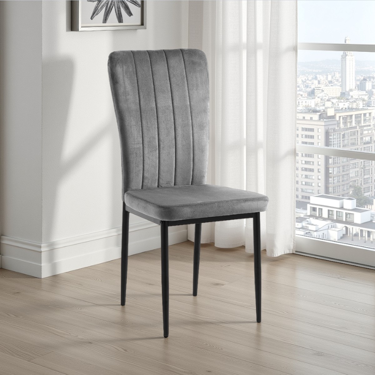 Sedia JOE - Colore Grigio