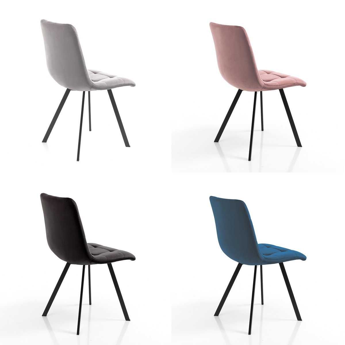 Sedia DAISY (4 sedie colorate) - immagine 2