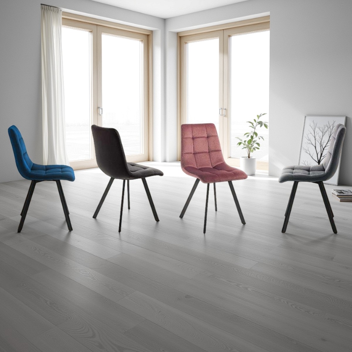 Sedia DAISY (4 sedie colorate)