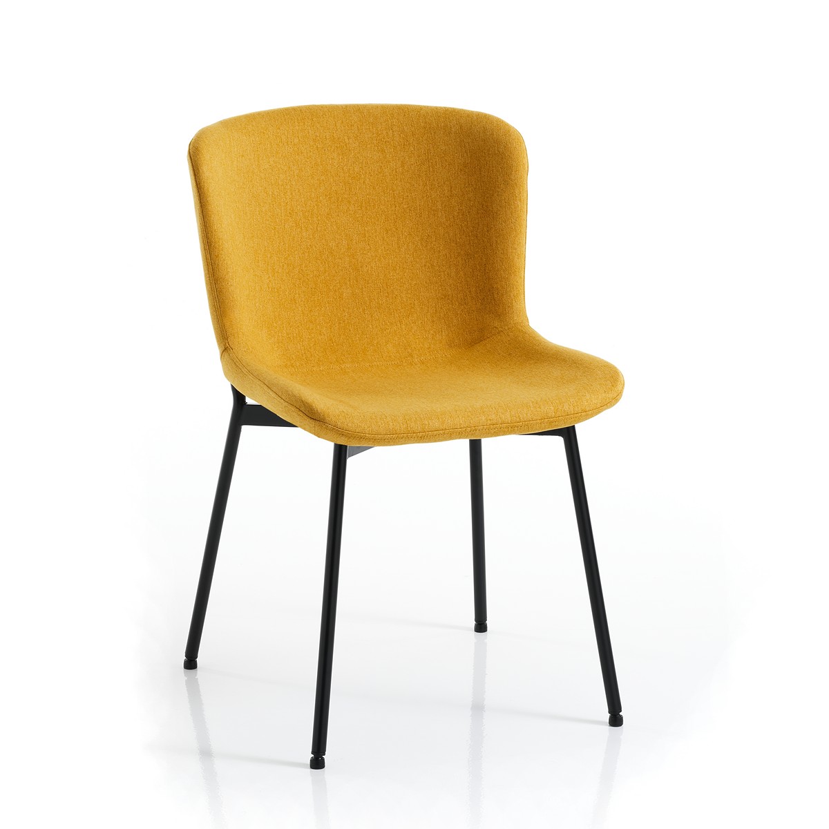 Sedia JANIS - Giallo Senape - immagine 5
