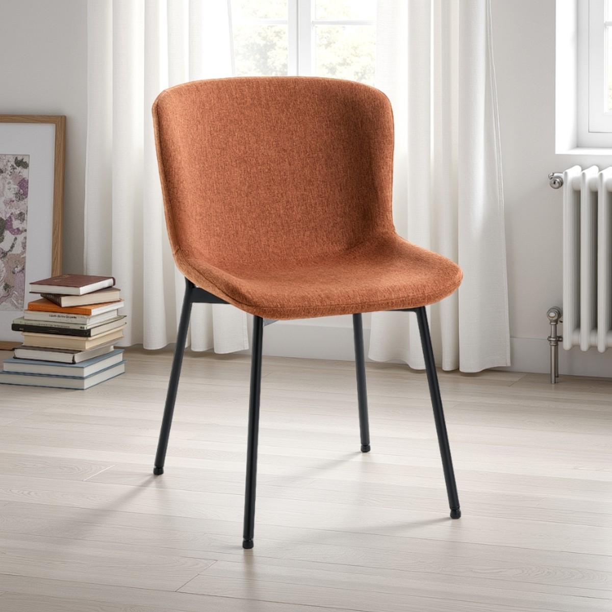 Sedia JANIS - Rosso Mattone