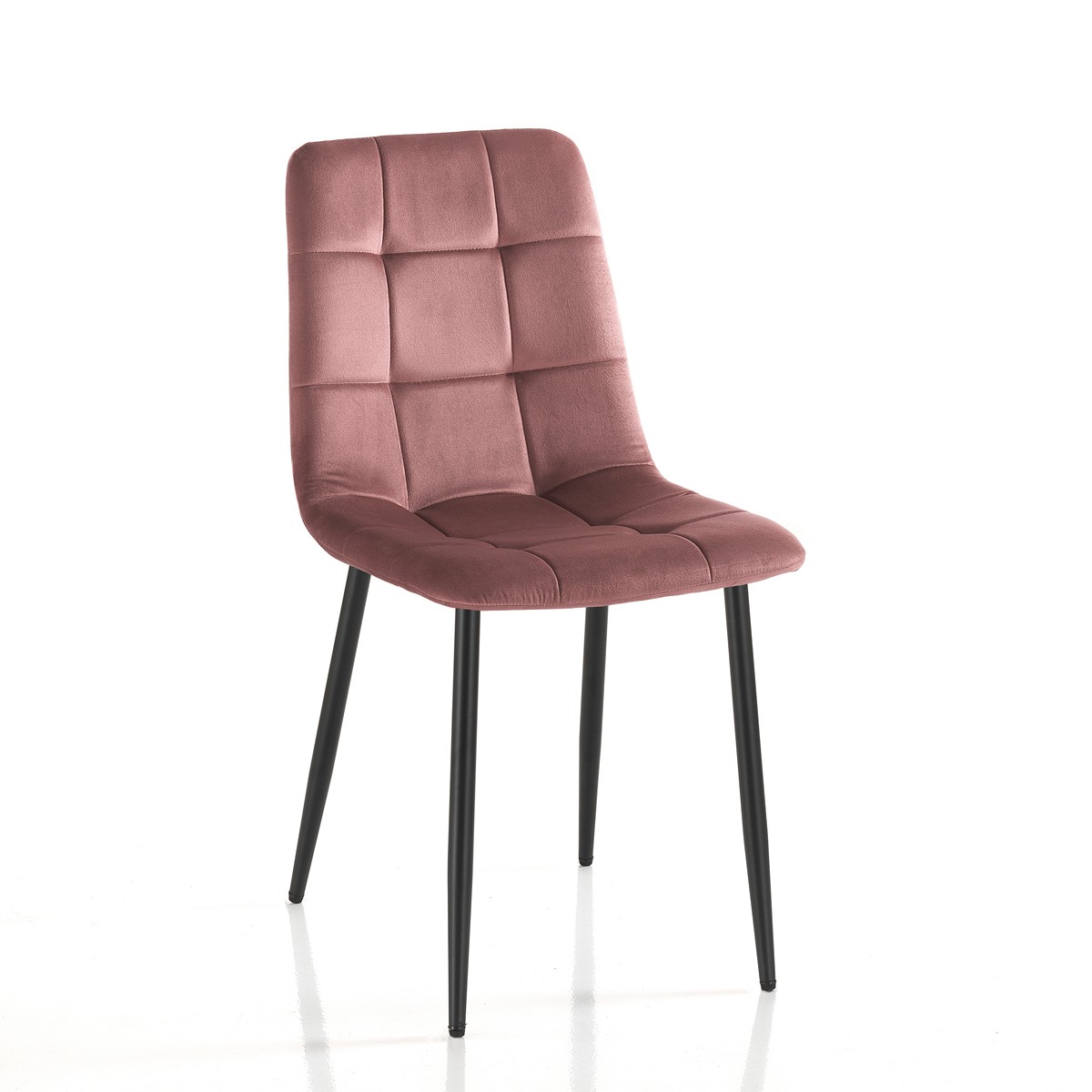 Sedia DENNIS - Colore Rosa Cipria - immagine 5