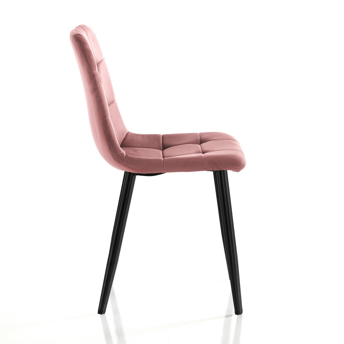Sedia DENNIS - Colore Rosa Cipria - immagine 4