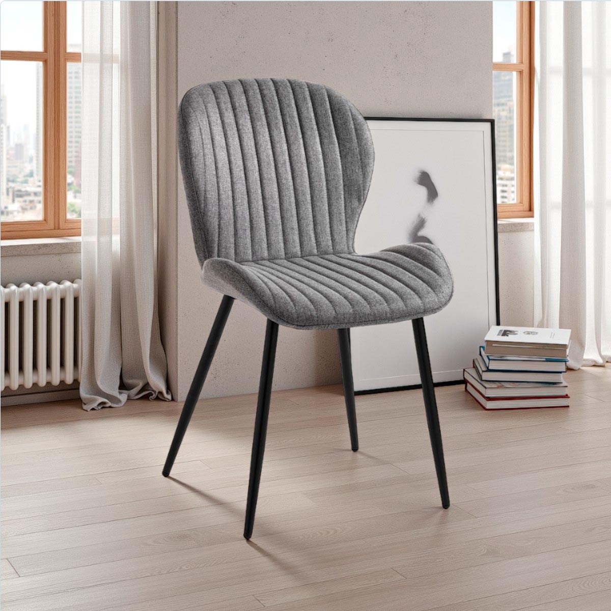 Sedia AVERY - GRIGIO