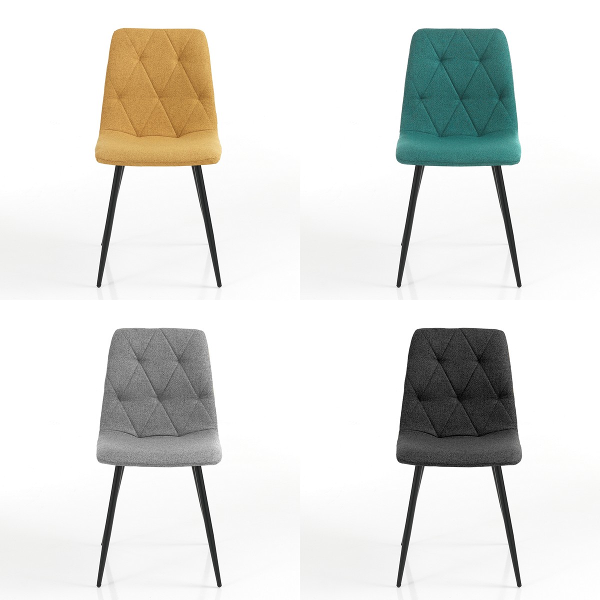 Sedia PATRICIA COLORS (4 sedie colorate) - immagine 4
