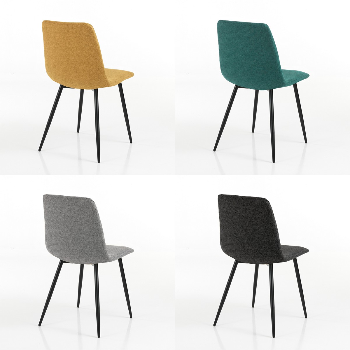 Sedia PATRICIA COLORS (4 sedie colorate) - immagine 5
