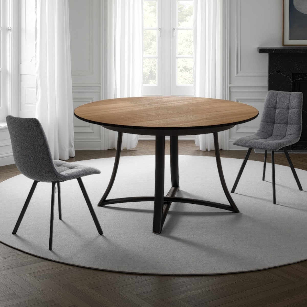 Tavolo NEEL- finitura Rovere