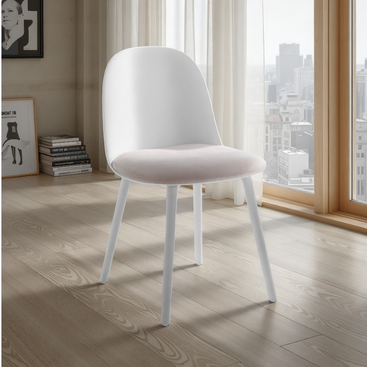 Sedia CATHERINE - BIANCO