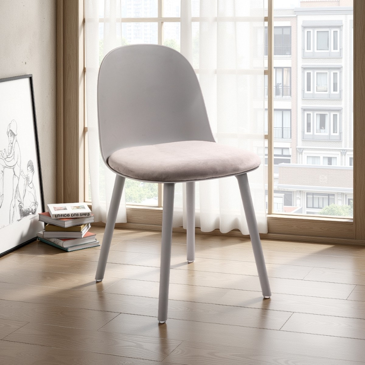 Sedia CATHERINE - GRIGIO