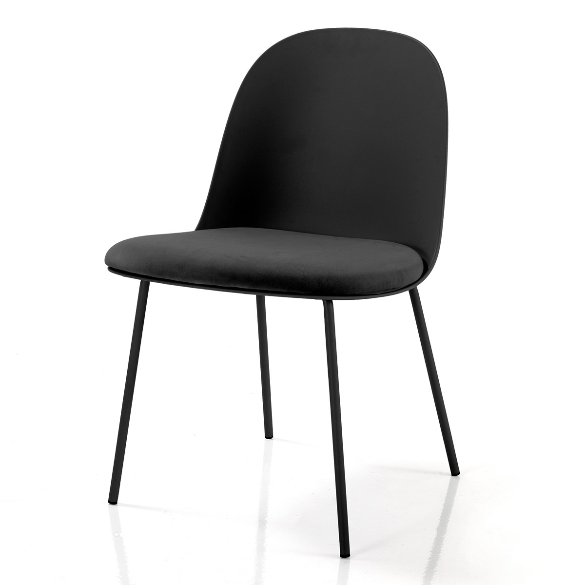 Sedia JULIE - NERO - immagine 2