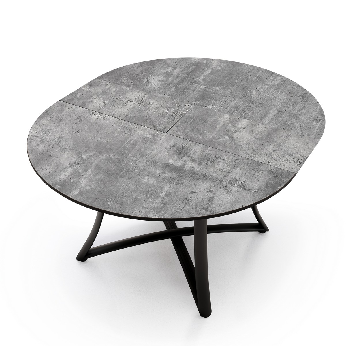 Tavolo NEEL - Nero opaco - immagine 2