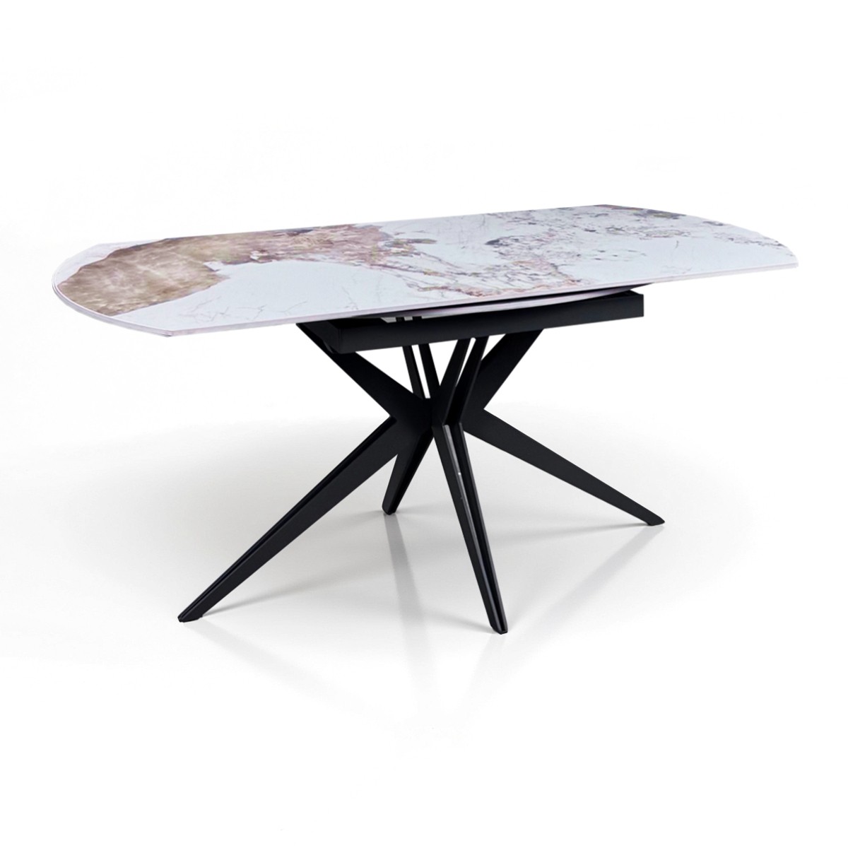 Tavolo ZENONE ONICE MARBLE - GREY - immagine 3