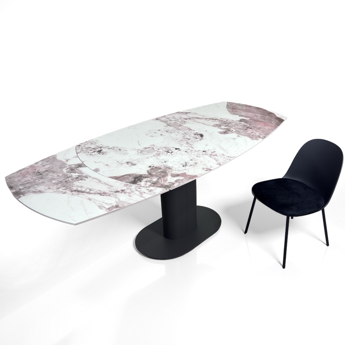 Tavolo allungabile MAXWELL- finitura Onice lucido - immagine 7