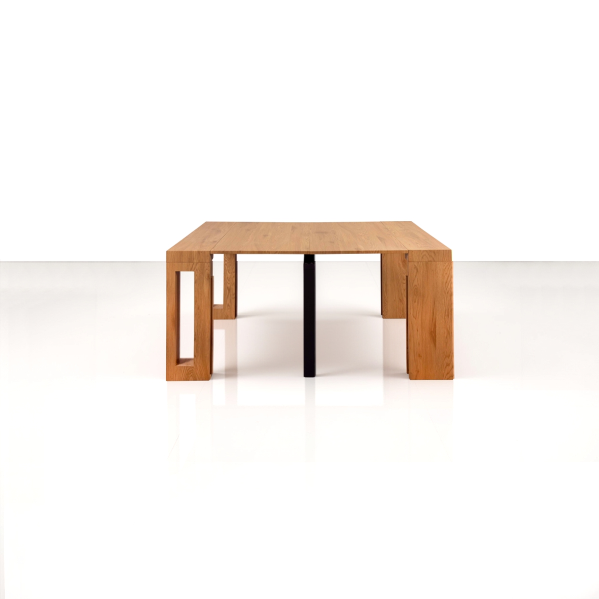 Tavolo / consolle PIER - in MDF rivestito in melamminico finitura Rovere - immagine 9