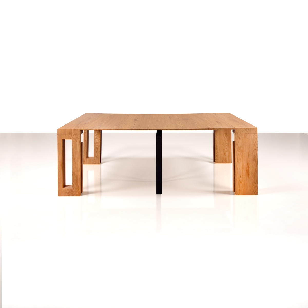 Tavolo / consolle PIER - in MDF rivestito in melamminico finitura Rovere - immagine 10