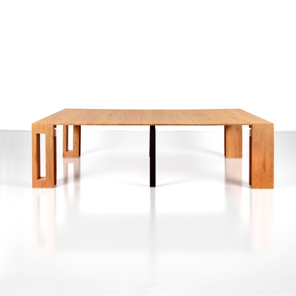 Tavolo / consolle PIER - in MDF rivestito in melamminico finitura Rovere - immagine 11