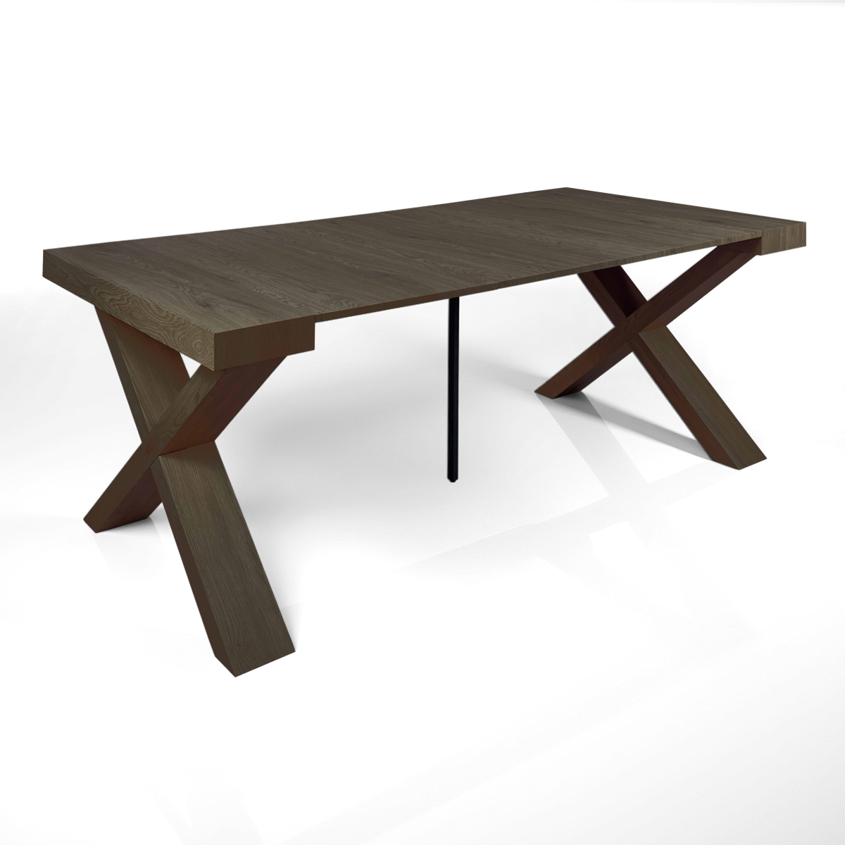 Tavolo / consolle RIBBY - in MDF rivestito in melamminico finitura legno Grigio - immagine 7