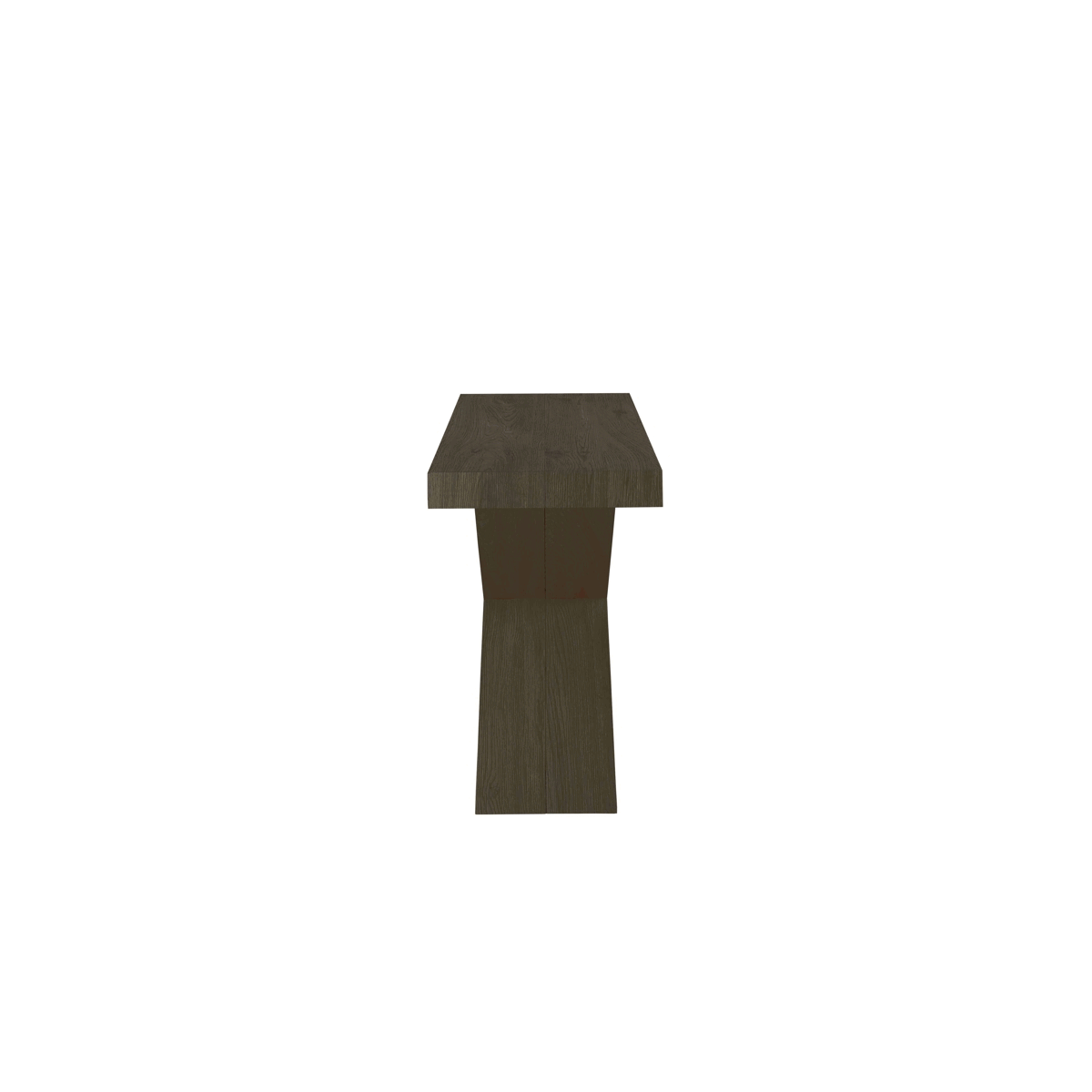 Tavolo / consolle RIBBY - in MDF rivestito in melamminico finitura legno Grigio - immagine 8