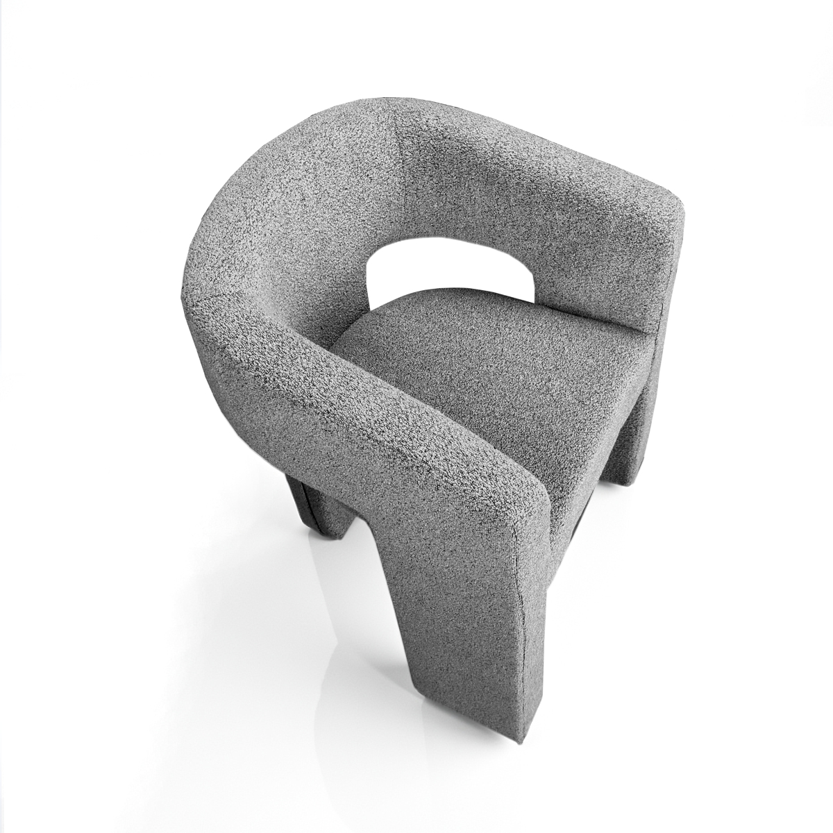 Poltrona ZITA - colore Grigio - immagine 9