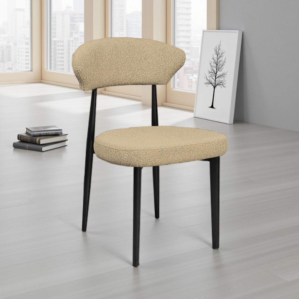 Sedia LARA - colore Beige