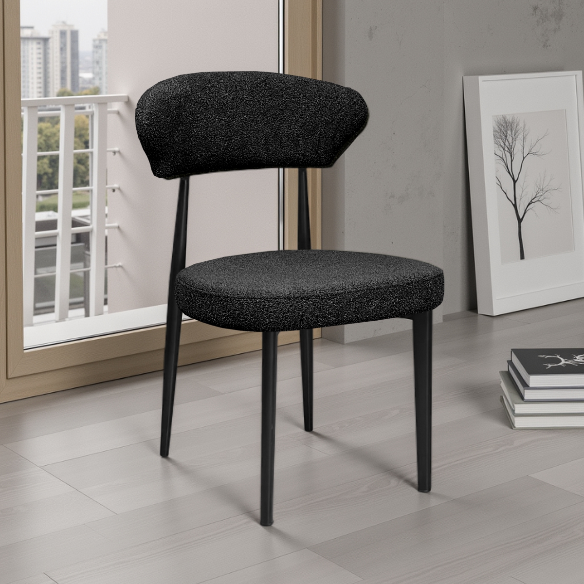 Sedia LARA - colore Grigio scuro