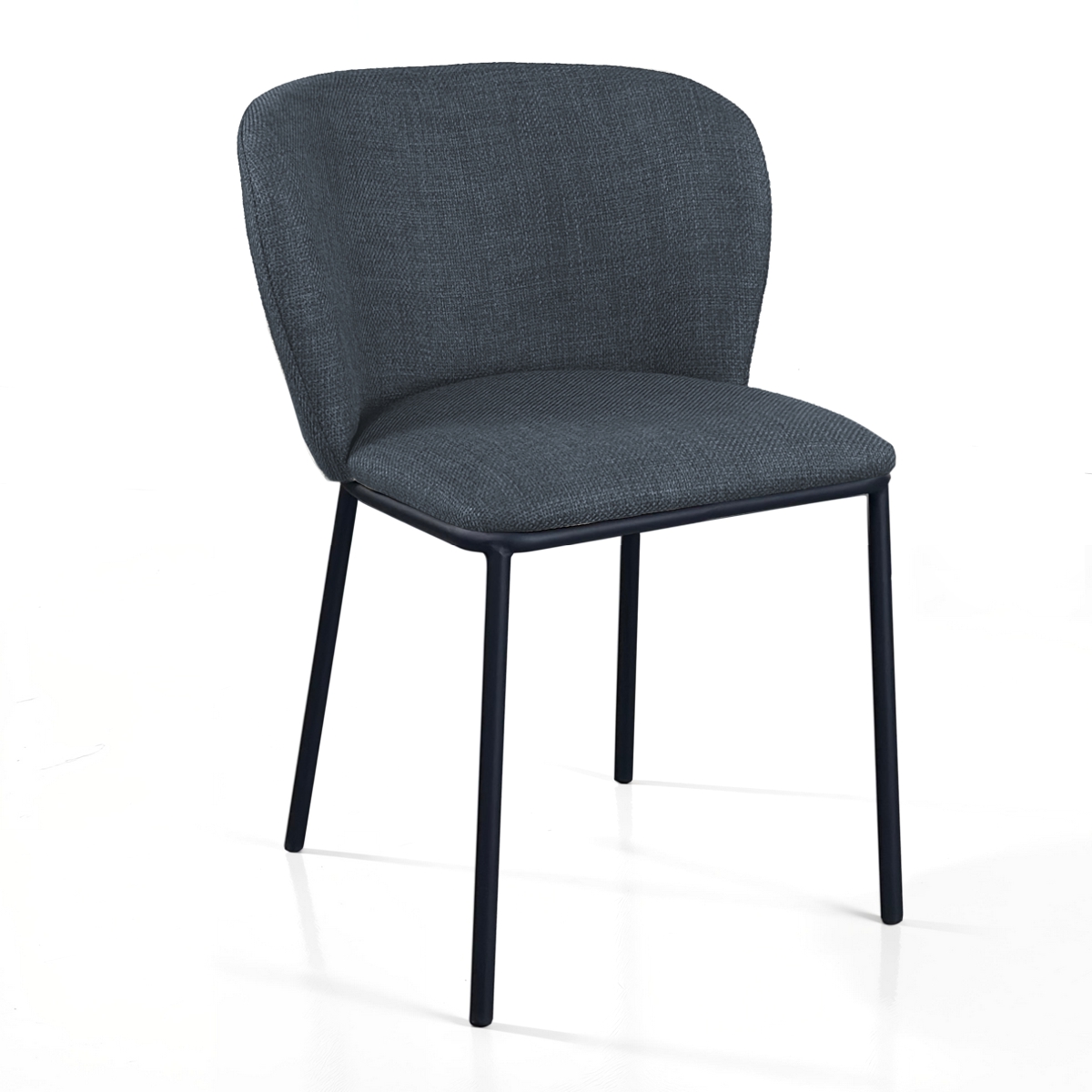 Sedia HANNINA imbottita colore Grigio - immagine 4